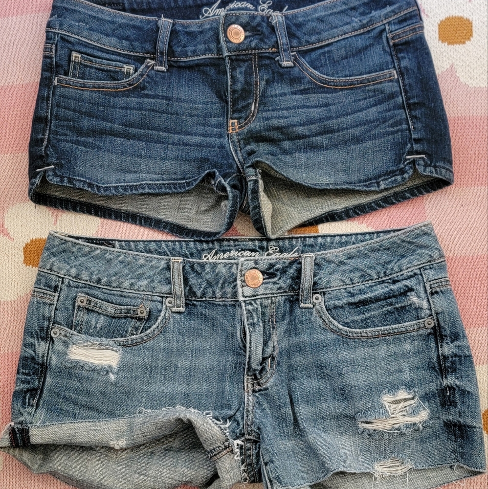 American Eagle x2 Shorts 4&6